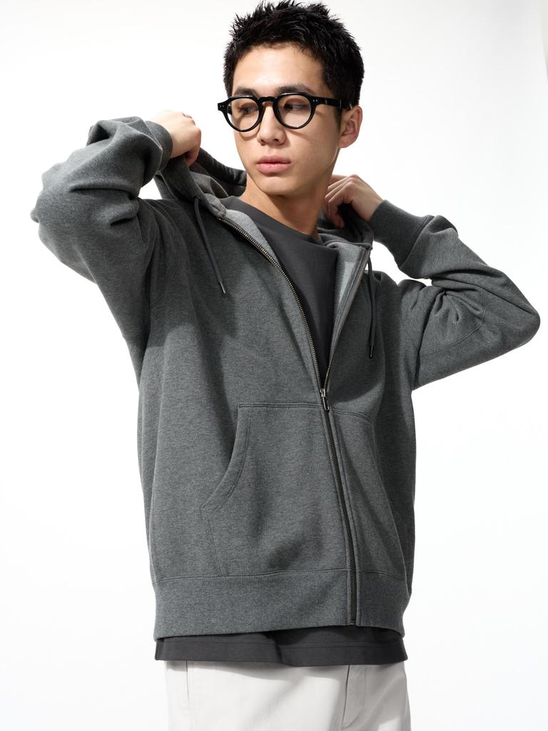 Uniqlo Sweatpool Zip Parka