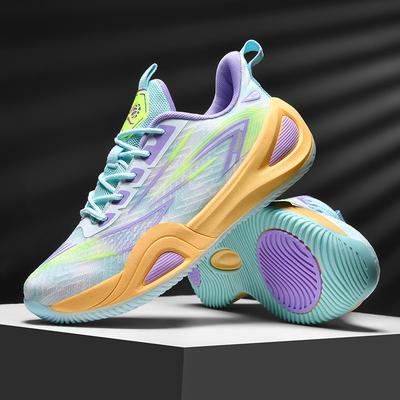 Nuevas zapatillas de baloncesto de pato mandarín de malla para hombre y mujer, zapatillas deportivas de malla para estudiantes, adolescentes, niños grandes, zapatillas para correr