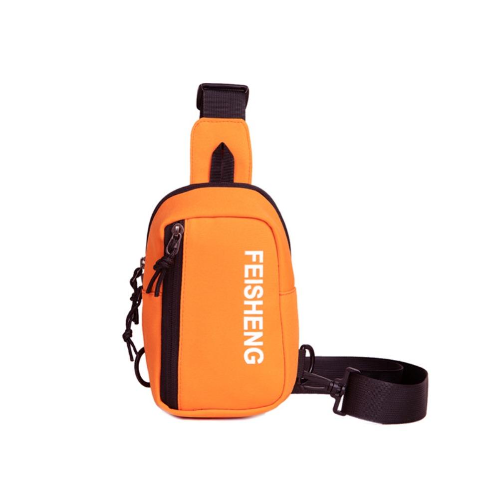 Large Capacity Men's Chest Bag Multifunctional Sports Waist Bag Shoulder Crossbody Bag Male