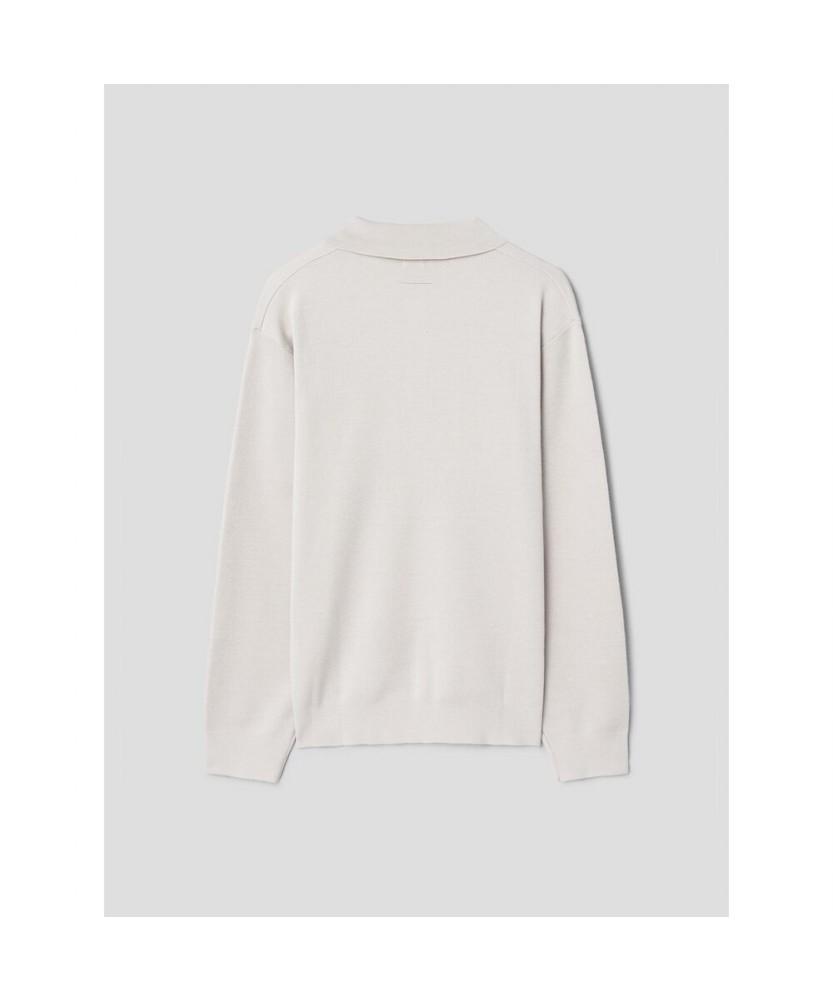 SHIFT.G Polo Neck Sweater Ivory