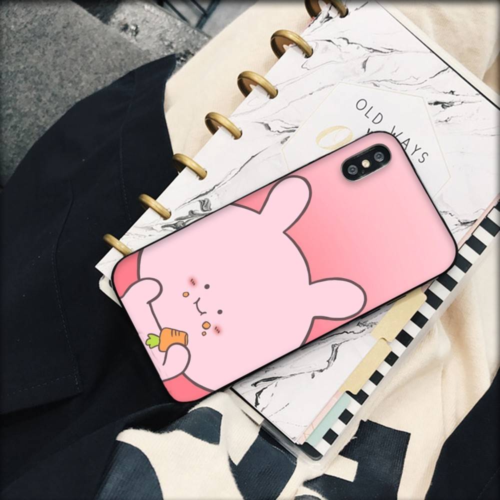 Asamimichaan Asleep Cute Asamimi Phone Case For Iphone 17 Air 16 15 14 13 12 11 Pro Max 16 15 14 Plus TPU Soft Case