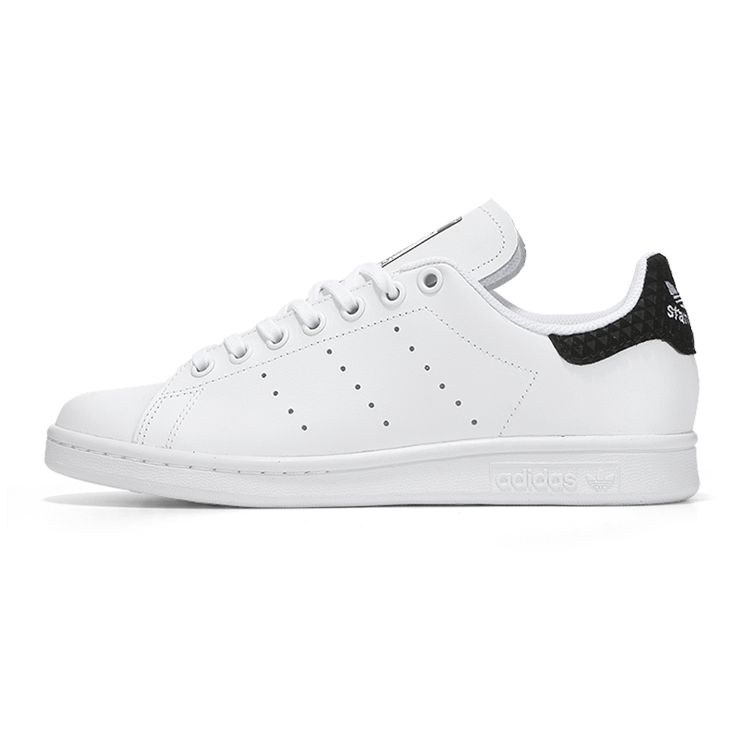 Adidas Originals Stan Smith Durable Balance Low-Top Kids Skate Shoes Plaid Black Tail Kids Skate Shoes F34330
