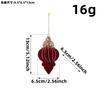1/5PCS Christmas Acrylic Ornaments Bow Snowflake Water Drop Star Diamond Shape Christmas Tree Window Hanging Decorations