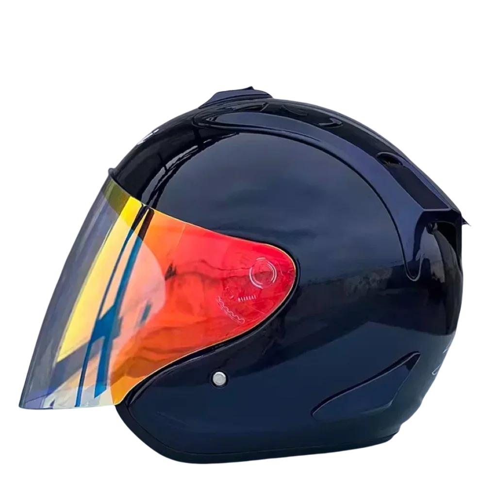 SZ Ram 3/4 Open Face Helmet Approved Racing Safety Hat Summer Season Safety Single Len Motorcycle Helmet Women Men ECE Capacete