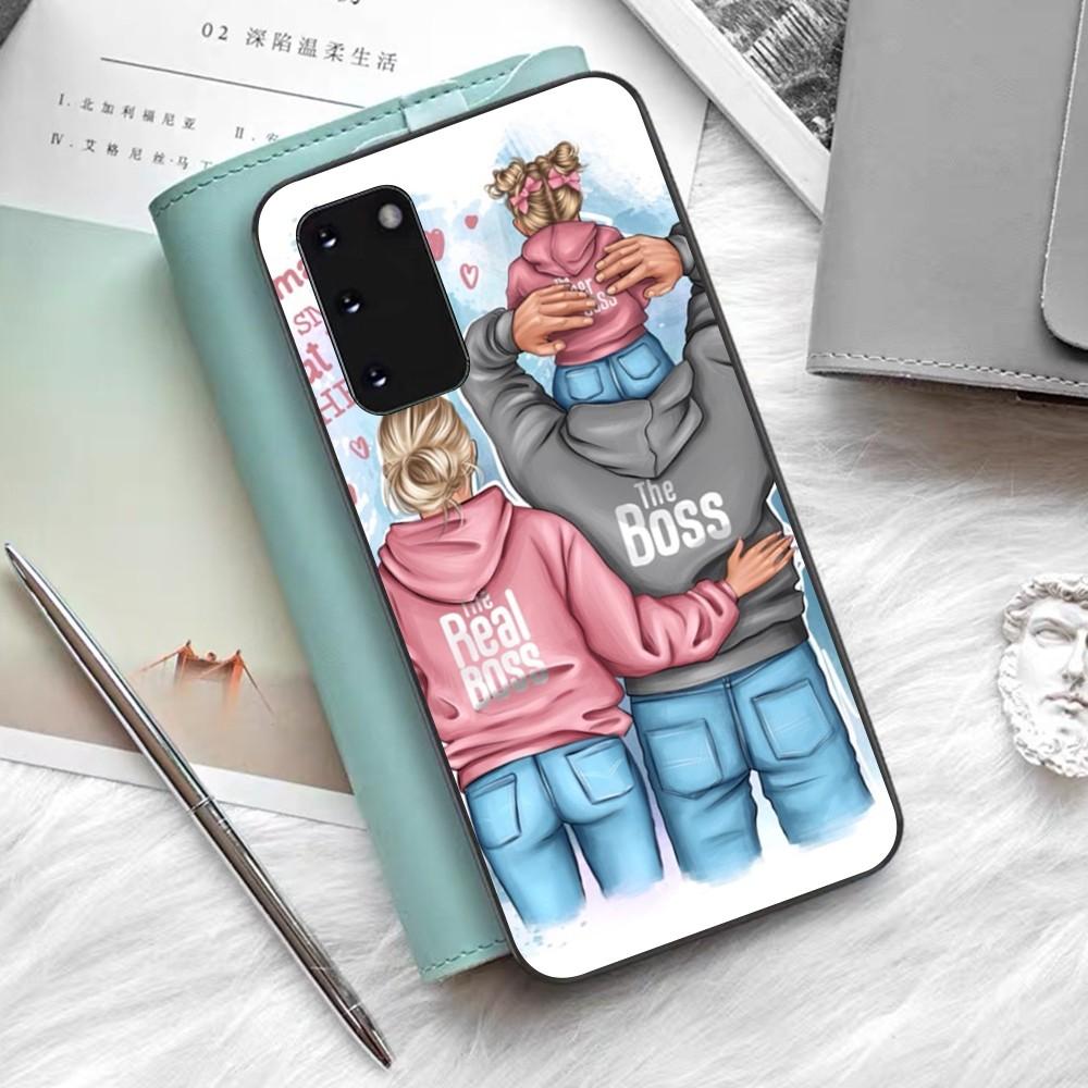 Super Mom MaMa Fundas Phone Case For Samsung S 9 10 20 21 22 23 30 23 24 Plus Lite Ultra FE S10lite Fundas