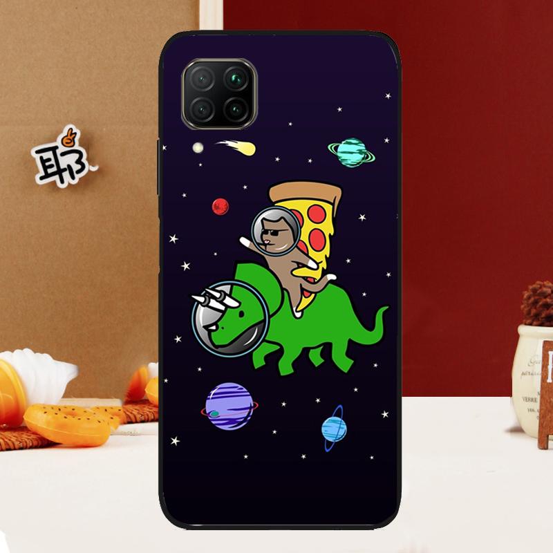 UFO Alien Cat universe For Huawei Nova Y70 Y91 Y90 Y60 Y61 Y72 Y73 3i 7i 8i 11i 12i 9 10 SE P20 P30 P40 Lite Case