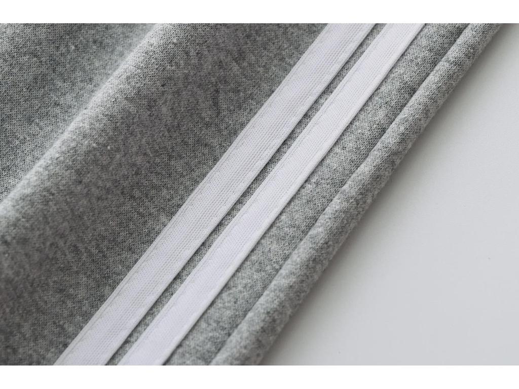 Zweigestreifte Unisex-Slim-Fit-Jogginghose für Frühling/Herbst – Ideal zum Laufen, Sport und für Studenten