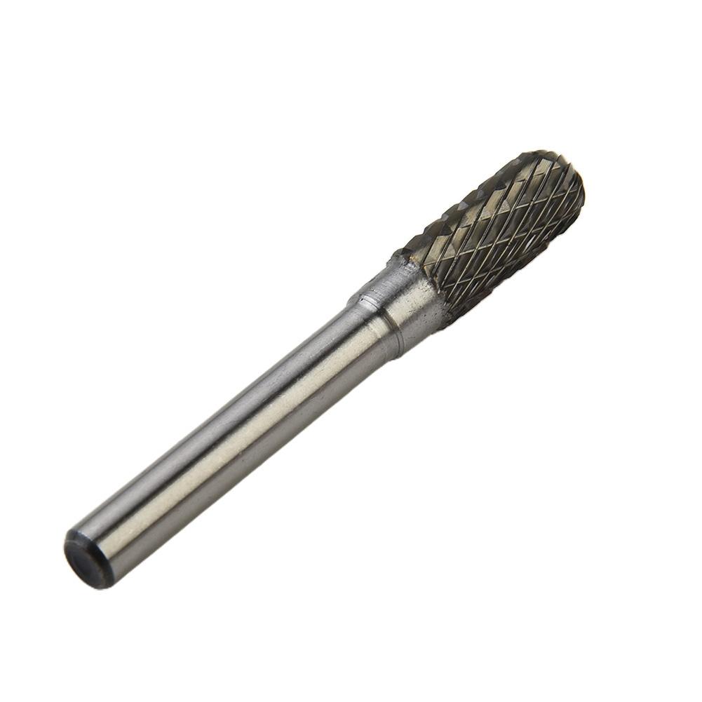 Hartmetall Frässtift Fräser Drehfeilenfräser Schaft 6mm Schleifkopf Fräskopf