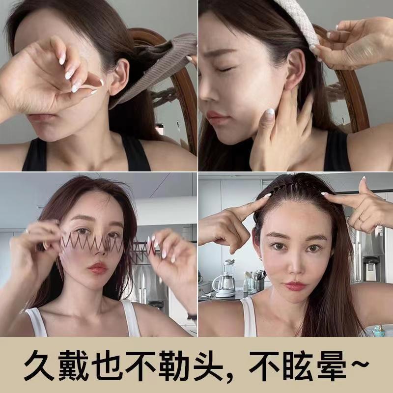 Plastic Full Circle Stretch Flexible Comb Women Girls Teeth Hair Accessories For Travel Makeup Bath For Swimming