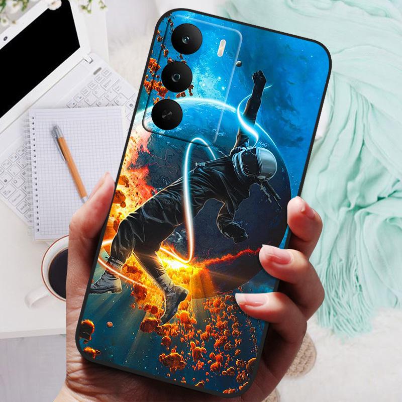For Realme C73 Case Realme C73 C71 Lion Wolf Silicone Soft Back Cover For Realme C73 Phone Case RealmeC71 C 73 Protective Shell