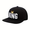Унисекс Crown KING Вышитые хип-хоп шляпы весна осень открытый регулируемые повседневные бейсболки солнцезащитная шляпа