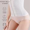 Waist Slimming Belt Good Elasticity Fat Burning Adjustable Cut-out Breathable Body Sculpting Tight Waist Trainer Body Shaper Corset Daily Wear