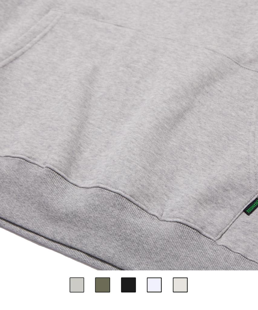 Blank All Season Fleece-Lined Hoodie Gray