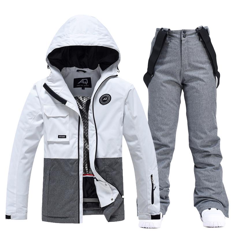 Men's & Women's Winter Ski & Snowboard Suit - Warm, Thickened Jacket and Pants