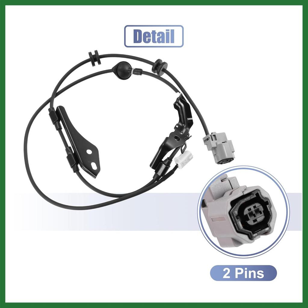 Motoforti ABS Wheel Speed Sensor Wiring Harness Rear Right 89516-02111 Replacement for Toyota Prius Hatchback 2010-2015 for Toyota Prius V 2012-2017