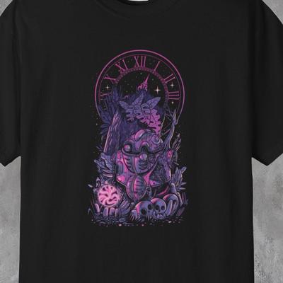 Gothic Medieval Skeleton Knight Shirt or Kids Shirt, Dark Fantasy Unisex Tee