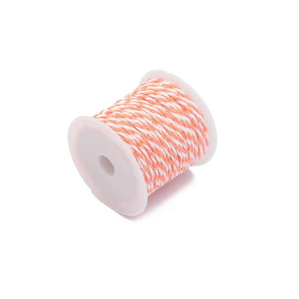 10Meters/roll 1.5mm Cotton Baker Twine Rope Cord Wedding Decoration Christmas Gift Packaging Rustic Handmade Crafts