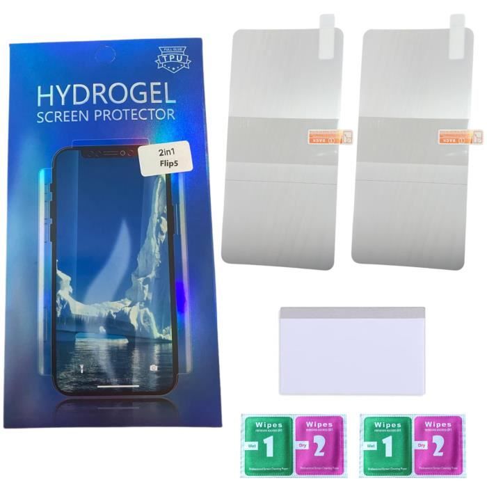 Displayschutzfolie - Phonillico - Samsung Galaxy Z FLIP 5 - 2er-Pack - Ultradünn - Kratzfest