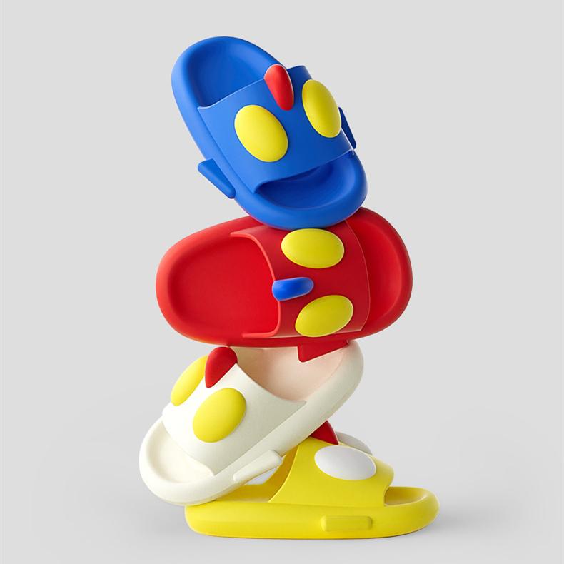 

Летние сандалии Веселый Марио, домашние детские тапочки с героями мультфильмов