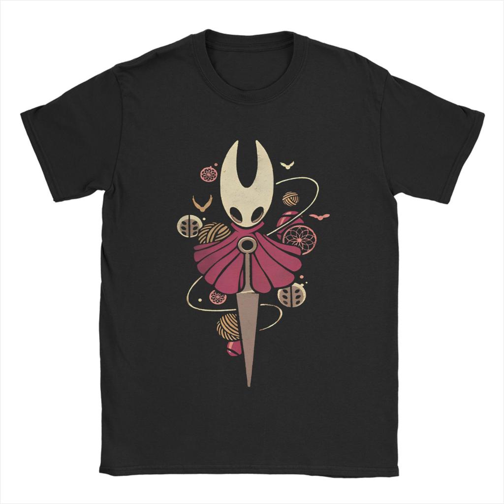 Hollow Knight Silksong T Shirt Indie Games Adventure 100% Cotton Clothing Crazy Short Sleeve Round Neck Tees Big Size T-Shirt