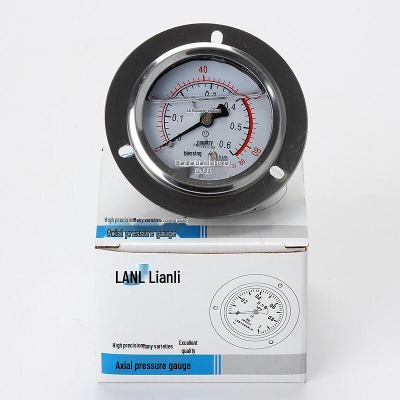LANL YN60ZT Axial Shock-Resistant Pressure Gauge (CN Version)