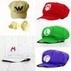 Gorra de Béisbol de Super Mario Bros Luigi Para Adultos y Niños Unisex Accesorio de Disfraz Cosplay