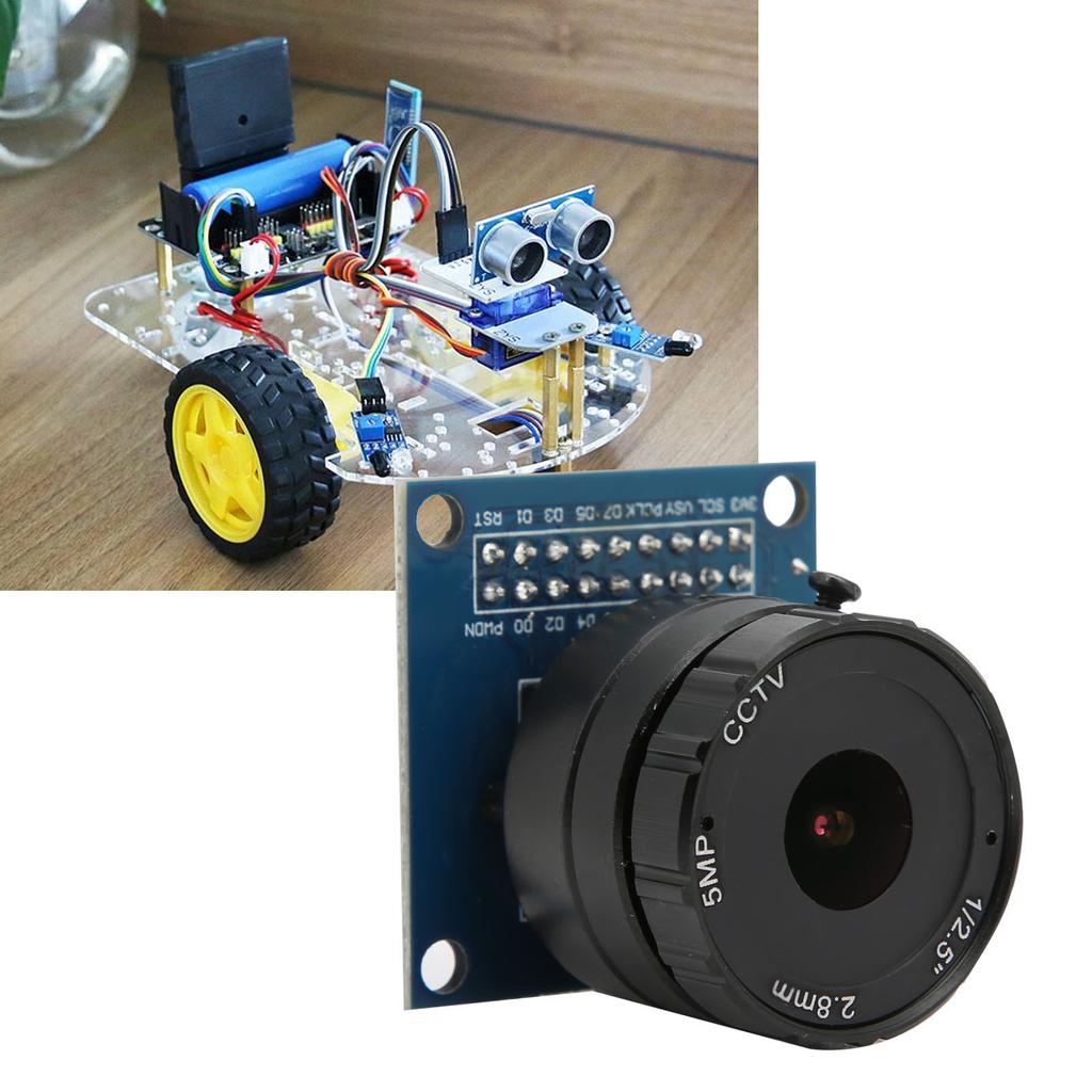 5MP OV7670 Kameramodul Justerbar Makro CS Metallfäste 2.8mm Fokus för DIY-utveckling