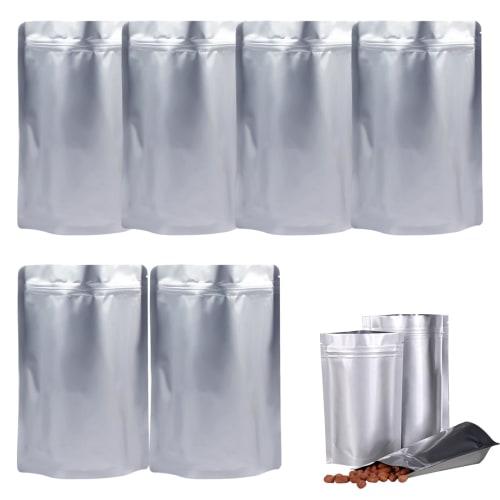 Chuxinmy [Moisture-Proof and Fresh-Preserving] Aluminum Tri-Layer Composite Rice Storage Bags, Zippered Light-Proof Rice Bags - 5kg/10kg, Large Capaci