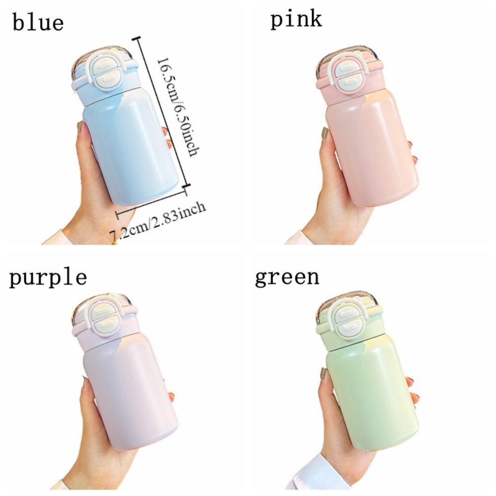 Portable Coffee Mug Simplicity Insulated Water Bottle Drinkware Bouncing Vacuum Cup Keep Hot