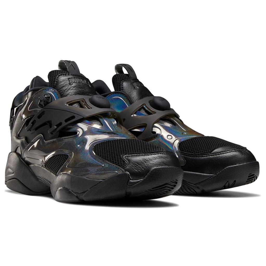 Pump Court Juun J x Pump Court Reebok 'Black Metallic' FZ3890