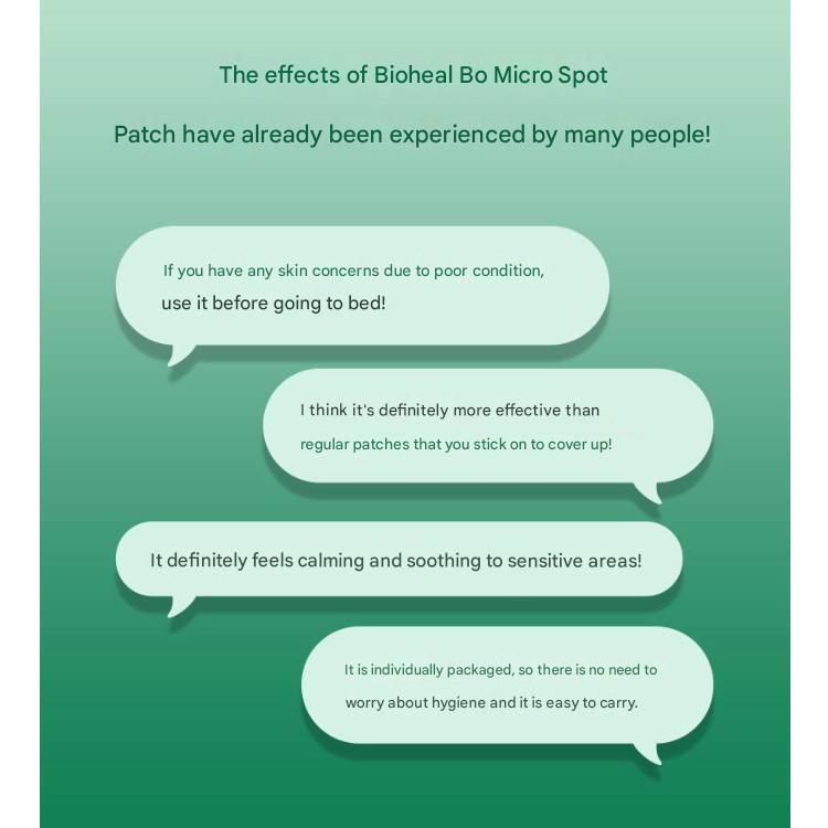 BIOHEAL BOH Panthecell™ Repair Cica Micro Spot Patch (9+3 Patches)
