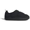 Adidas Puffylette Core Black Fleece Men Sneakers Footwear-White Pulse-Amber IG7152