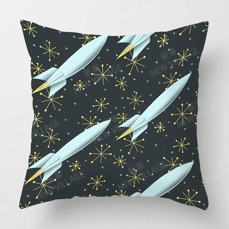 Nordic Fall Home Decor Autumn Throw Pillow Case Sofa Cushion Cover Modern 45x45cm 45*45 50x50 60x60cm 40*40 40x40 Geometry 60*60