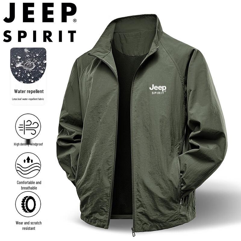 

JEEP SPIRIT Men s Casual Lapel Jacket 3XL