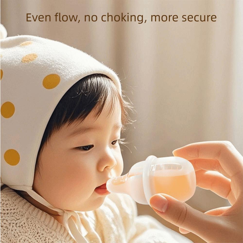 30ml Food Squeeze Feeder Slow Flow Nipple Newborn Feeding Dispenser  Newborn Essentials