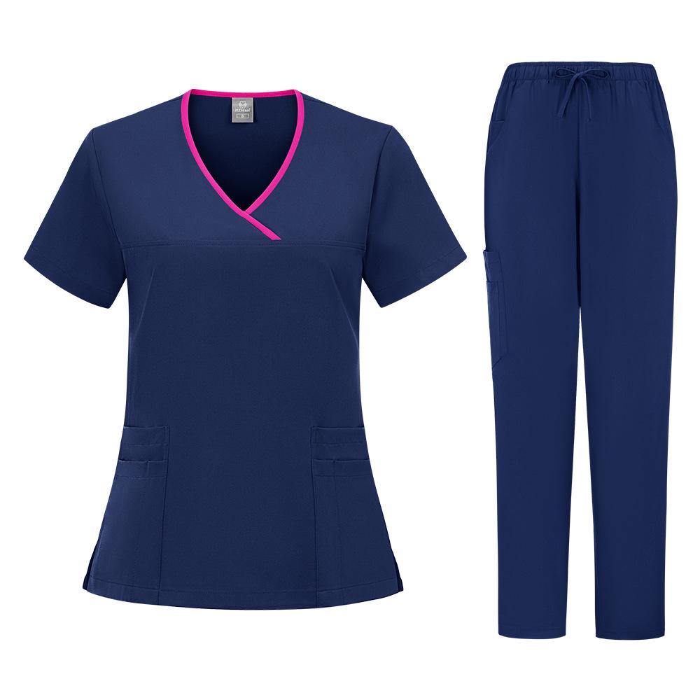 Children's Stomatology Hospital Nurse Uniform Quick-Dry Short-Sleeve Scrub Set