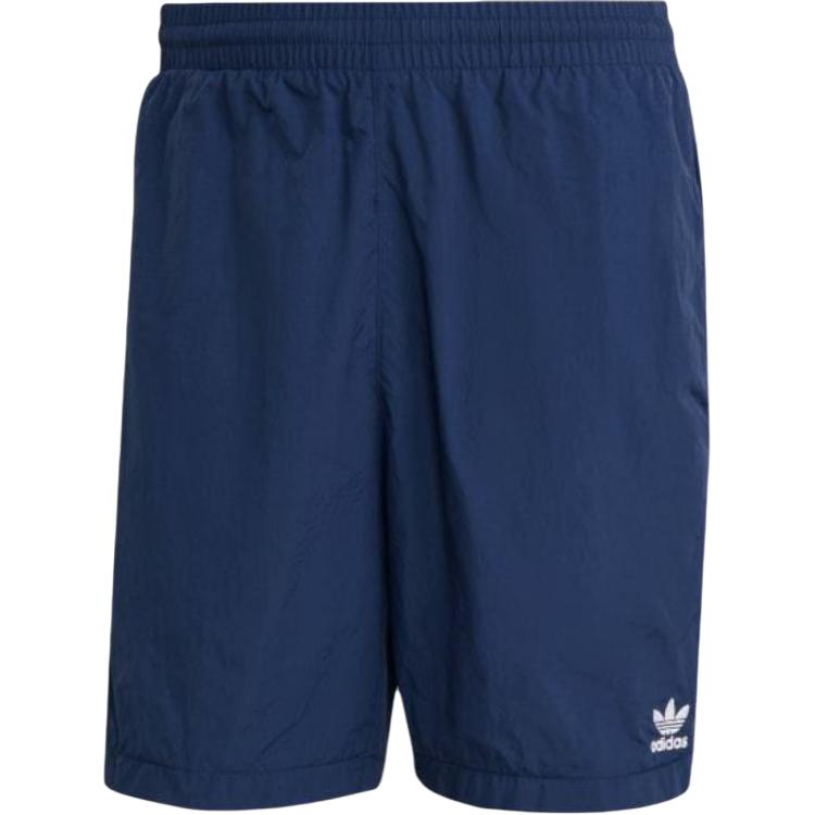 Adidas Originals Logo Elastic Waist Casual Shorts Men shorts Blue JX3903 L