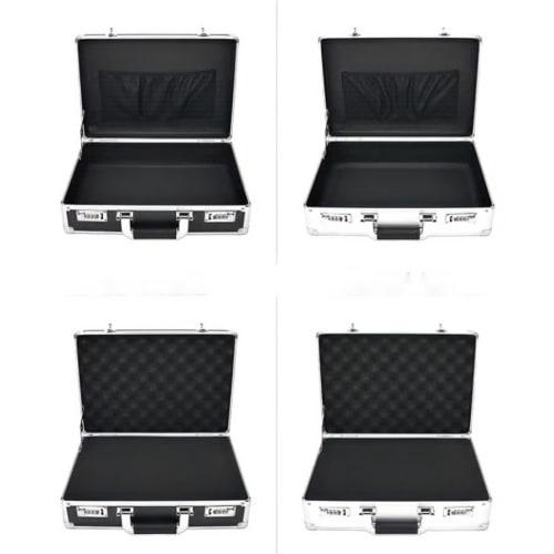 Magnetic Loader, Large Capacity Suitcase with Combination Lock, Organizer, Large Capacity Storage Box, Aluminum Attache Case with Dial Lock, Card Game