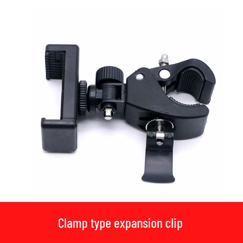 Multifunctional Mobile Phone Tripod with Universal Crab Claw Clip for Streaming & Navigation