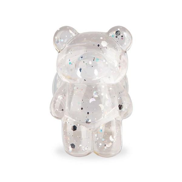 

J.Cara Glitter Bear Smart Talk Cell Phone Holder, 2. Pink glitter, 1 pc.