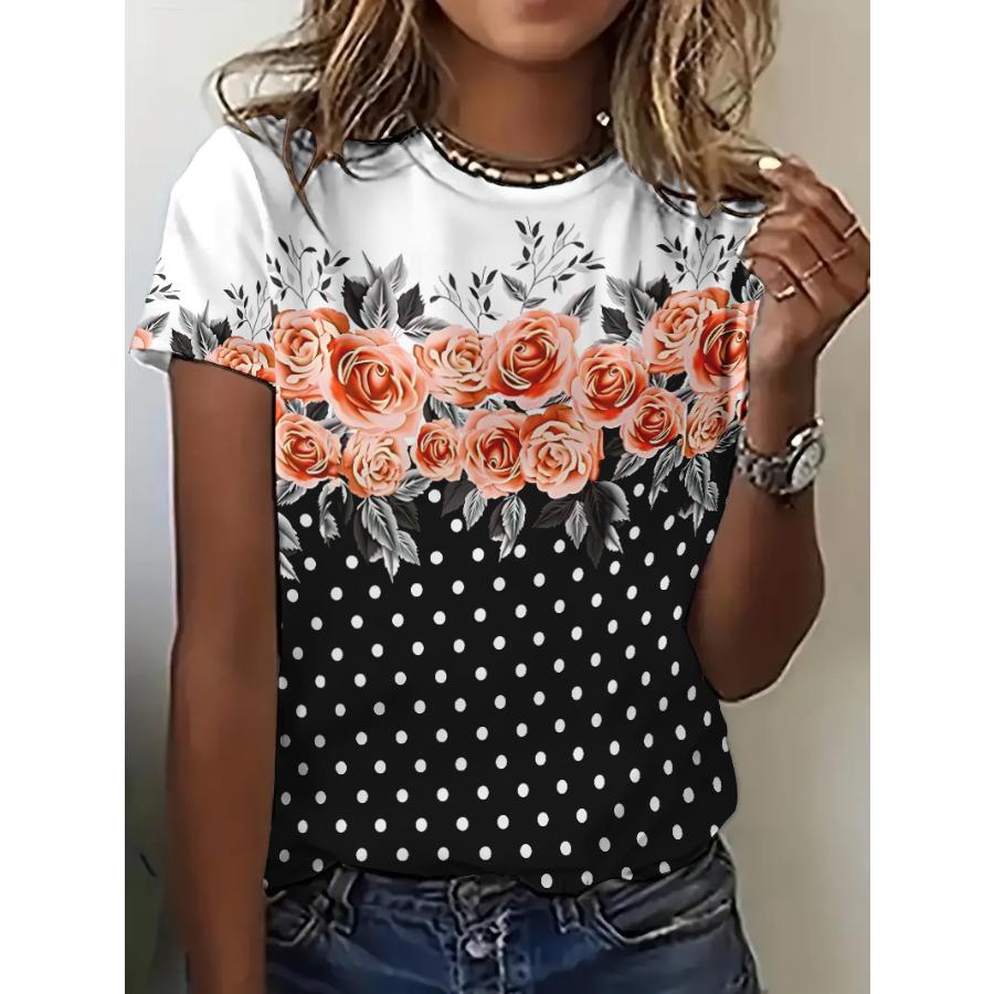 

Summer Fashion Short Sleeve T-Shirt 3D Print Tee 6XL