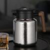 XIMX Pure Titanium Insulated Tea Pot with Temperature Display