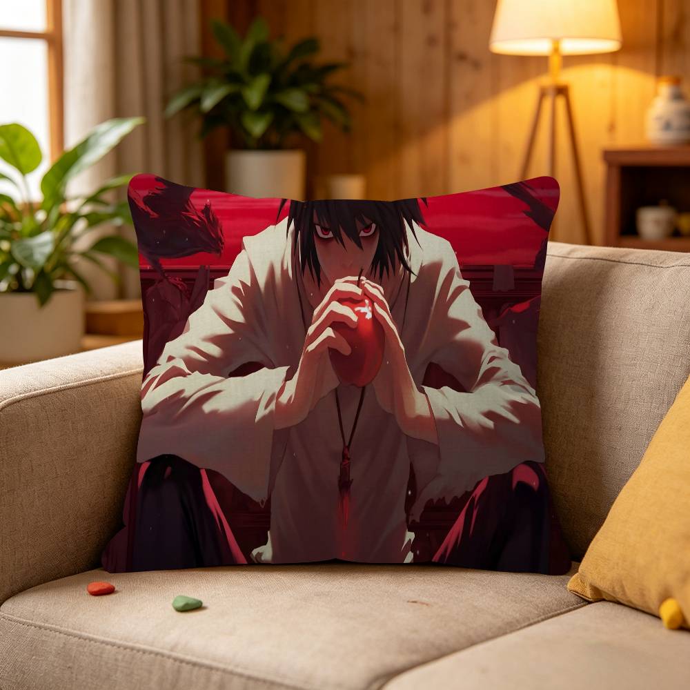 D-Death N-Note Japan Cartoon Anime Pillow Anime Pillow Sofa Bed Head Pillow Cover Cushion Cover Fashion