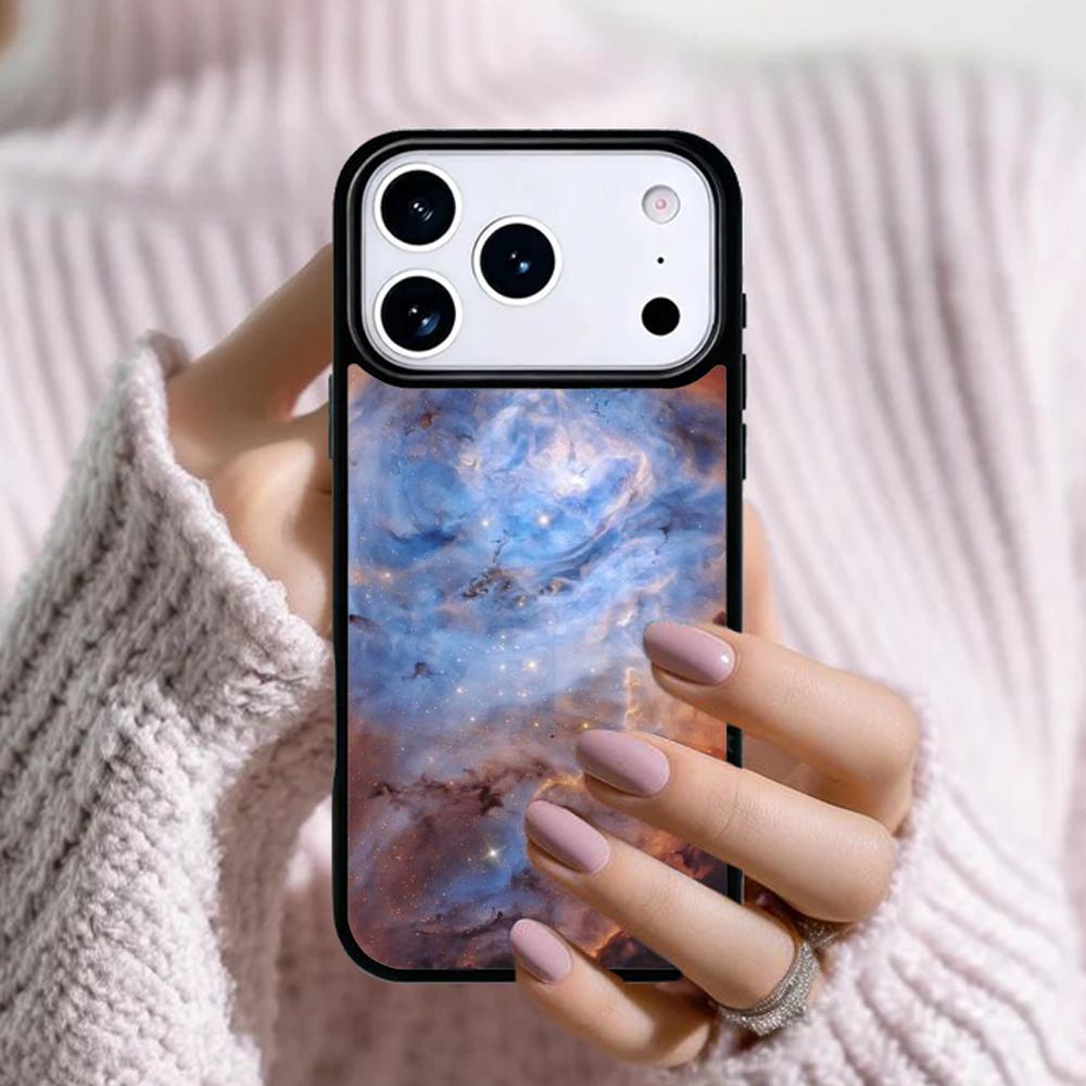 Outer Space Phone Case For Apple iPhone 17 Air 16E 15 14 Plus 13 12 11 Pro Max Mini Funda Cover