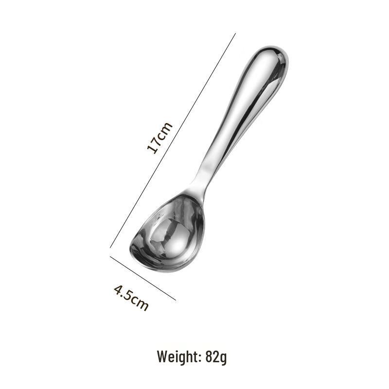 ZISIZ Self-Melting Stainless Steel Ice Cream Scoop
