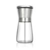 1/2Pcs Pepper Grinder Visible Transparent Glass Ceramic Core Manual Grinder Sea Salt Powder Grinder Seasoning Bottle Jar