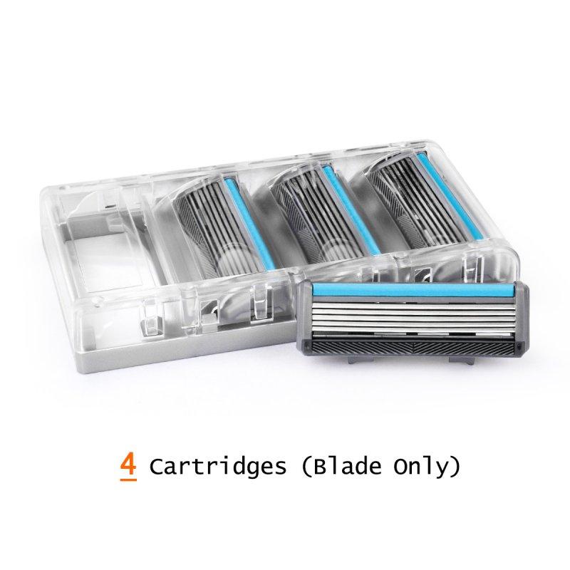 

Ручная бритва Qshave Black Spider Man, Германия, лезвие X5 с триммерным лезвием, 4, 8 и 16 картриджей на выбор