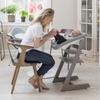 Stokke (Official) Tripp Trapp Baby High Chair with Accessories, Newborn Set, Gray, Dining Table, Baby Chair, Adjustable Angle, Soft Shoulder Pad