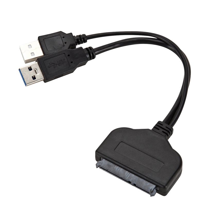 USB 3.0 to SATA Adapter Cable for 2.5 Inch HDD SSD Data Transfer Tool
