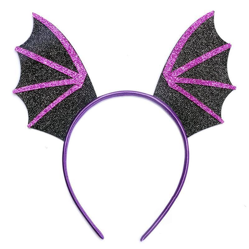 

Bat Hairband Versatile Wing Elements Headband Devil Hairband Comfortable Ghost Festival Headband For Costume Parties Masquerade чёрный